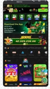 I8Fun Game interface