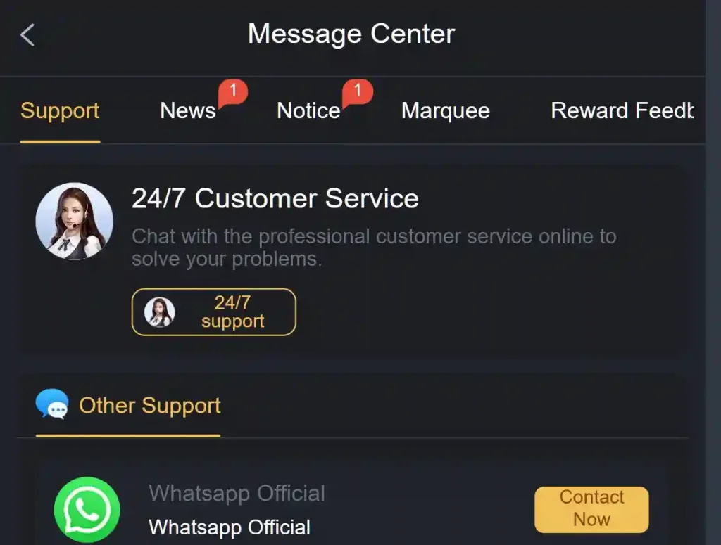 R77 Game support team