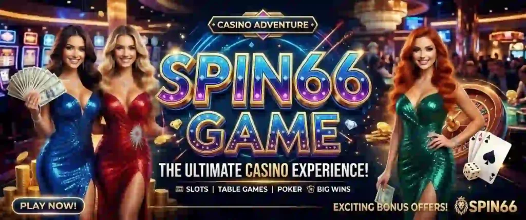 Spin66 game interface screenshot 