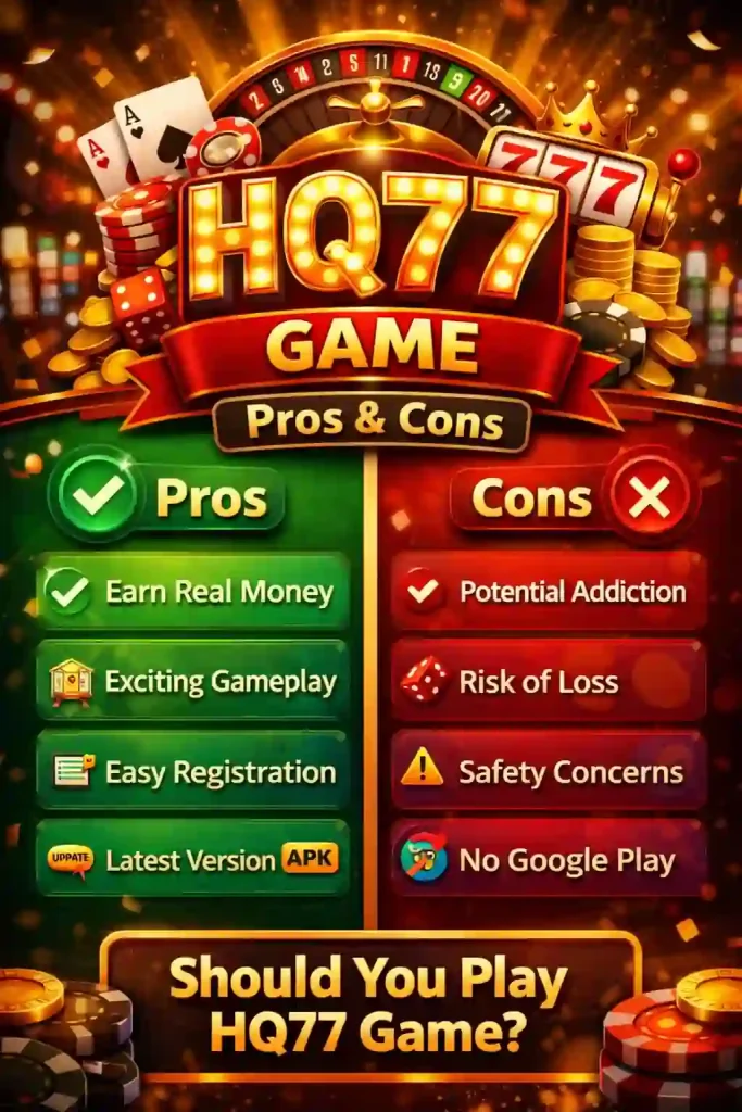 HQ77 Pros and Cons