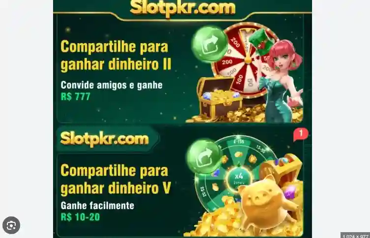Slotpkr refer and earn Screen