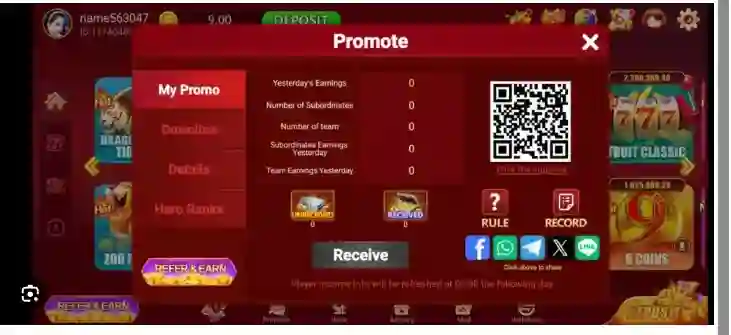555bet Refer and earn