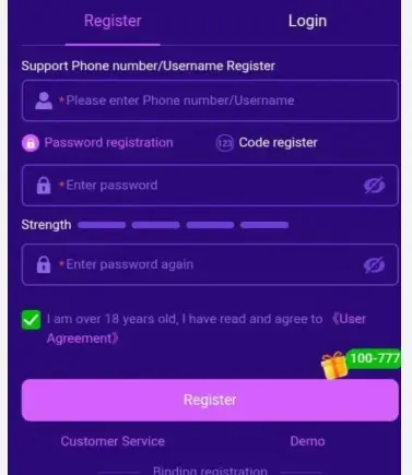 Pak88 game registration method
